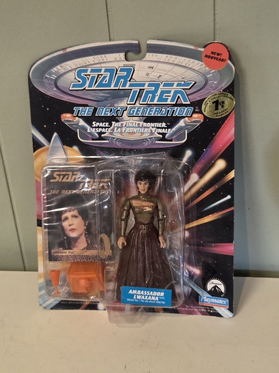 playmates toys Other - Star Trek The Next Generation Ambassador Lwaxana Action Figure - Brown & Gold